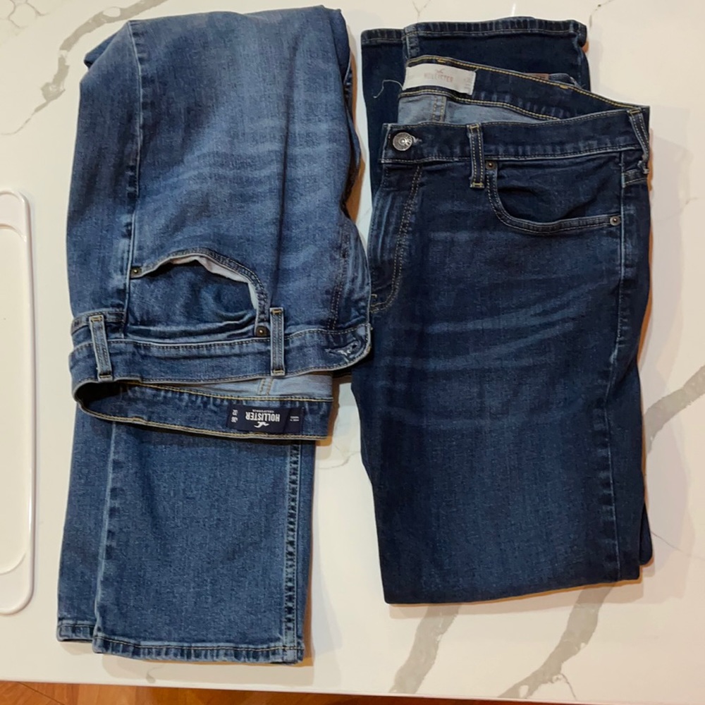 2 Hollister jeans W 36 X L32